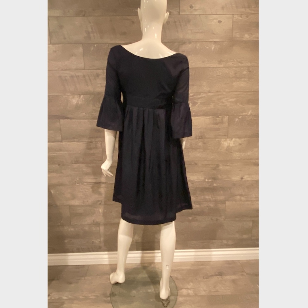 Graham & Spencer Silk Navy Dress Size P